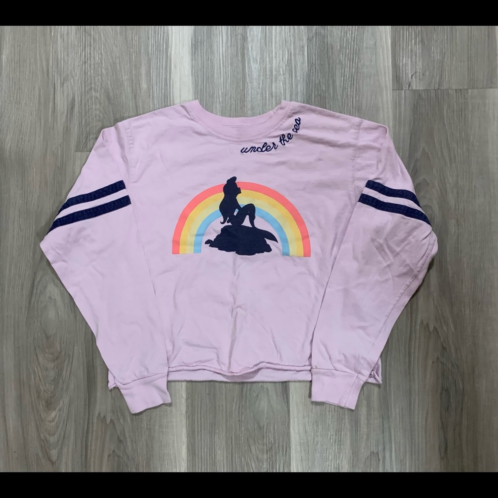 Disney Princess Ariel Crop Top- Size S